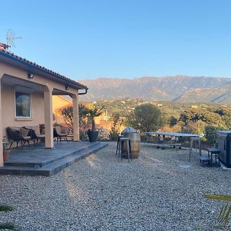 Villa Ghjuvan - Sea, Mountain & Spa Peri Bagian luar foto