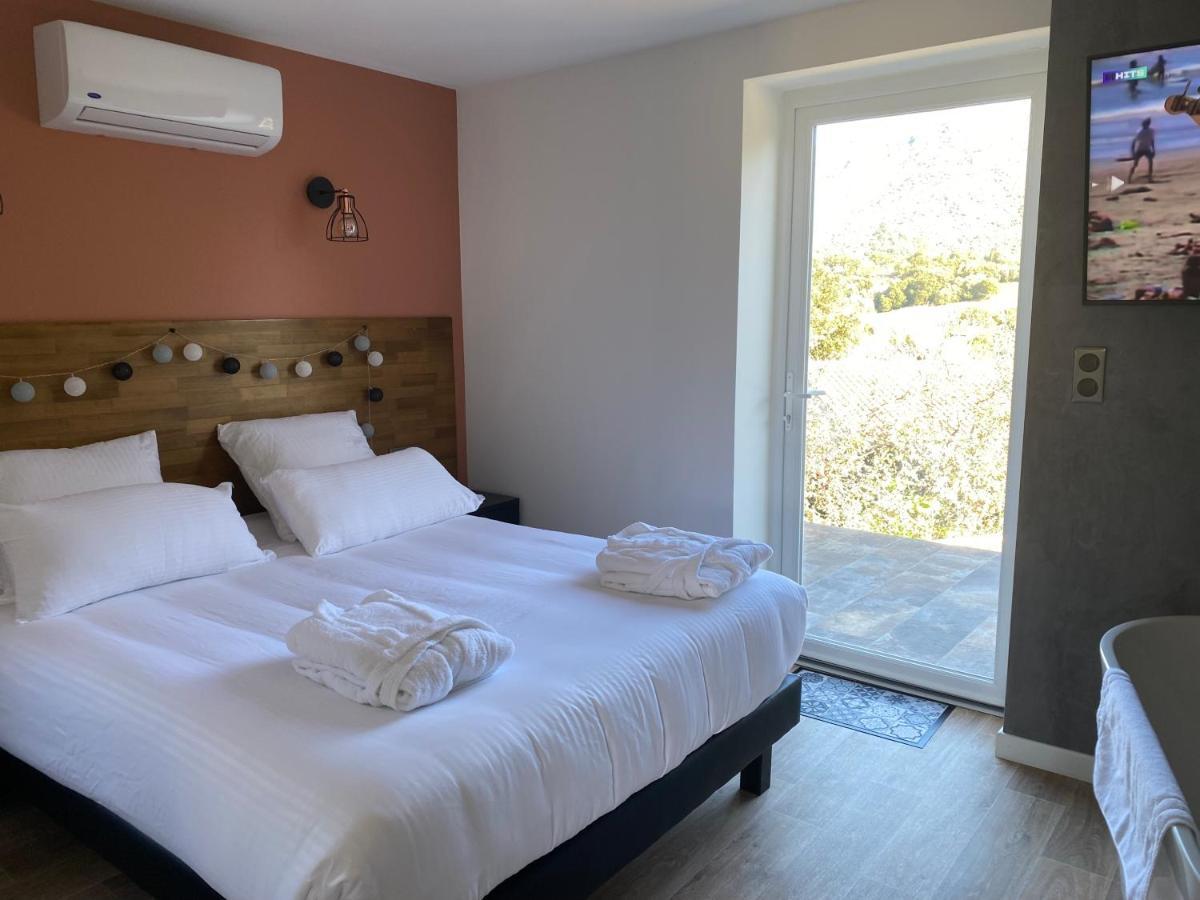 Villa Ghjuvan - Sea, Mountain & Spa Peri Bagian luar foto