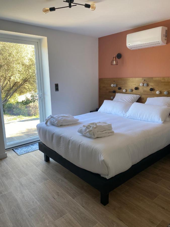 Villa Ghjuvan - Sea, Mountain & Spa Peri Bagian luar foto